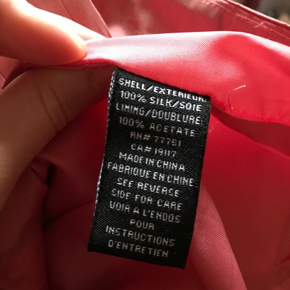 Betsey Johnson Silk Party Dress Pink Size 4 - Picture 11 of 12